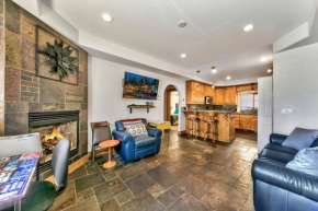 Tahoe Cozy Cabin, 2 Bedroom with a gas fireplace.